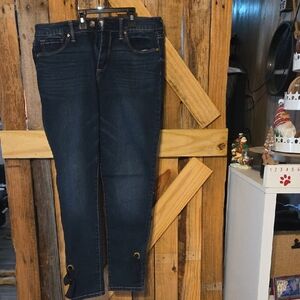 Vintage America Dark Blue Skinny Jeans